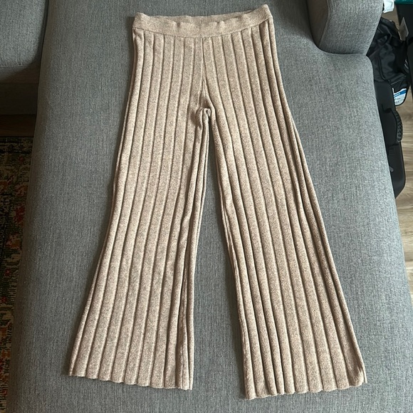 Modern Citizen Pants - Modern Citizen Lane Ribbed Knit Pants Medium